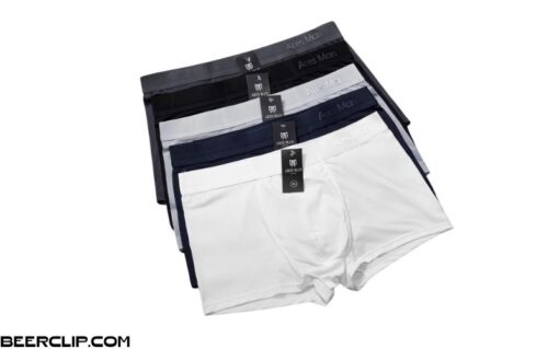 Combo 4 quần lót nam boxer chất thun lạnh