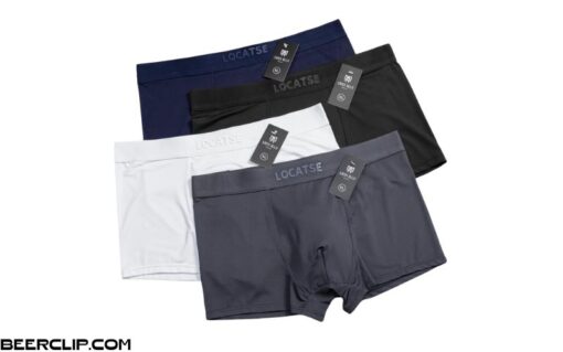 Combo 4 quần lót nam boxer chất thun lạnh